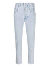 Niliane Slim Denim Jeans Light Blue - ISABEL MARANT - BALAAN 1