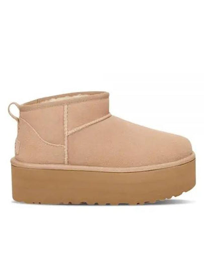 Classic Ultra Mini Platform Winter Boots Sand - UGG - BALAAN 2