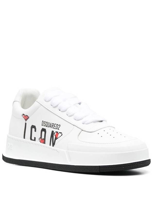 sneakers SNW0318 01506721 M072 WHITE - DSQUARED2 - BALAAN 4