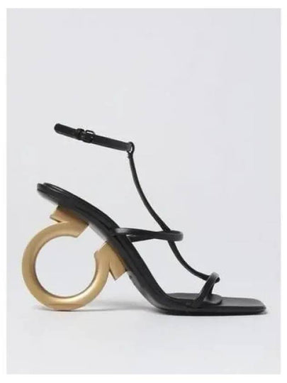 Elina Sandals Black - SALVATORE FERRAGAMO - BALAAN 2