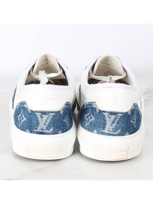 monogram denim sneakers 7 260 - LOUIS VUITTON - BALAAN 4