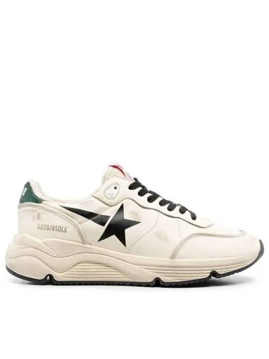 Running Logo Lace-up Sneakers Ivory - GOLDEN GOOSE - BALAAN 2