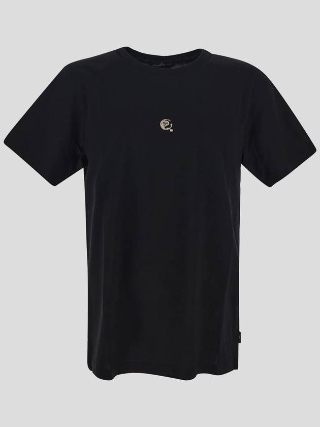Shadow Project Logo T-Shirt Black - STONE ISLAND - BALAAN 1