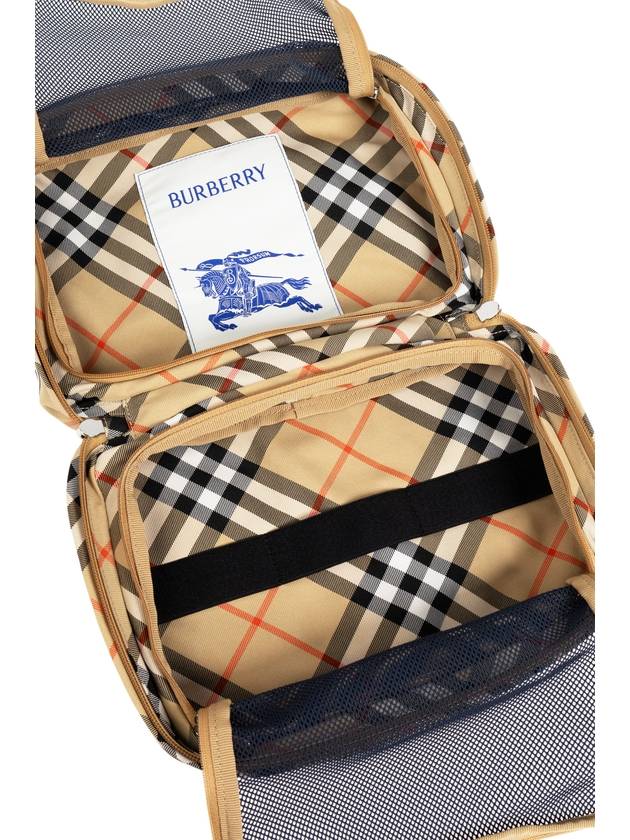 EKD Appliquéd Check Pouch Sand - BURBERRY - BALAAN 3