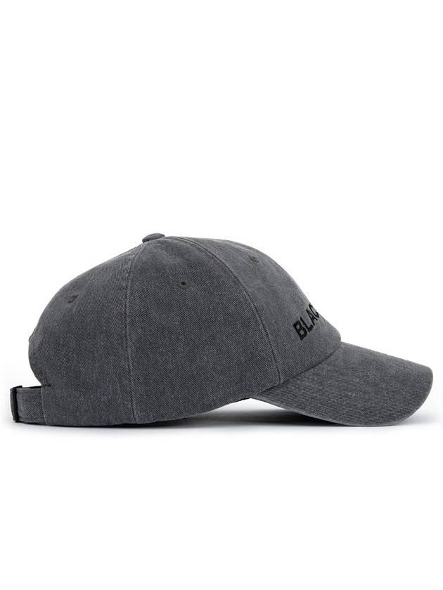 BBD Classic Logo Denim Cap Dark Gray - BLACKBLOND - BALAAN 3