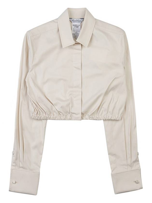 Women's Tevere Crop Shirt TEVERE 016 - MAX MARA - BALAAN 10