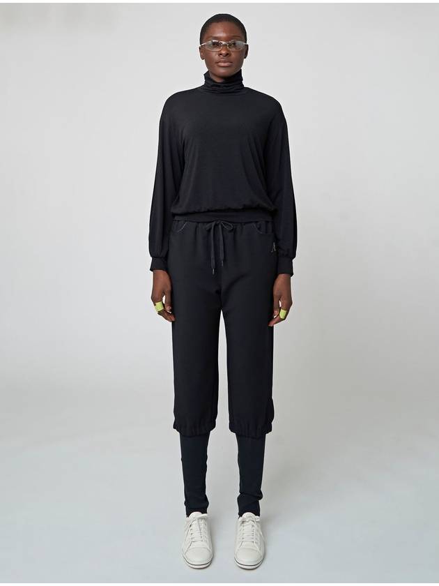 Slit Sleeve Top Black - ATHPLATFORM - BALAAN 3