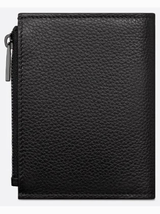 CD Icon Vertical Compact Card Wallet Black - DIOR - BALAAN 3