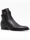 Wyatt Jodhpur Smooth Leather Angle Boots Black - SAINT LAURENT - BALAAN 3