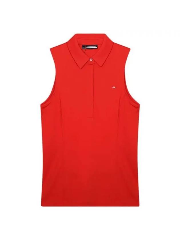 Golf Dena Sleeveless Top GWJT08263 G135 Women's Dena Sleeveless Top - J.LINDEBERG - BALAAN 1