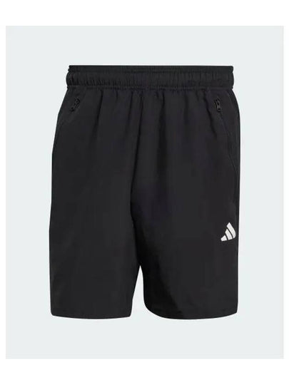 Train Essentials Woven Shorts Black - ADIDAS - BALAAN 2