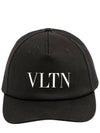 Men's VLTN Logo Ball Cap - VALENTINO - BALAAN.