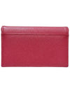 Women s 1MC122 Gold Saffiano Pink Card Case Wallet - PRADA - BALAAN 3