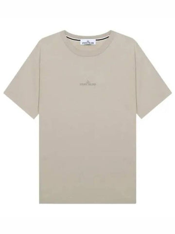 Small Logo Abbreviation Print T Shirt - STONE ISLAND - BALAAN 1