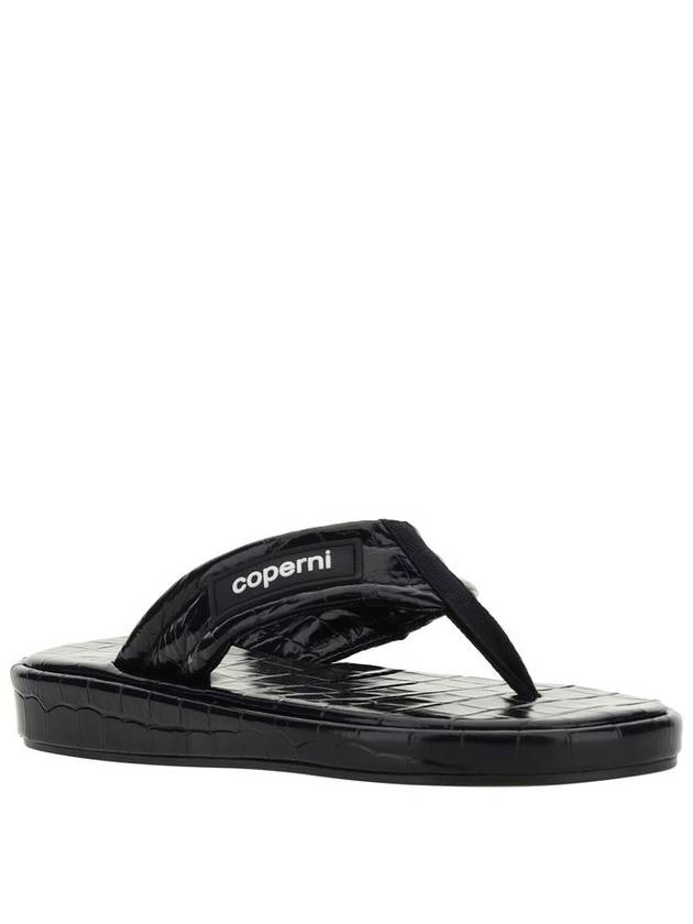 Croco Branded Flip Flop - COPERNI - BALAAN 2