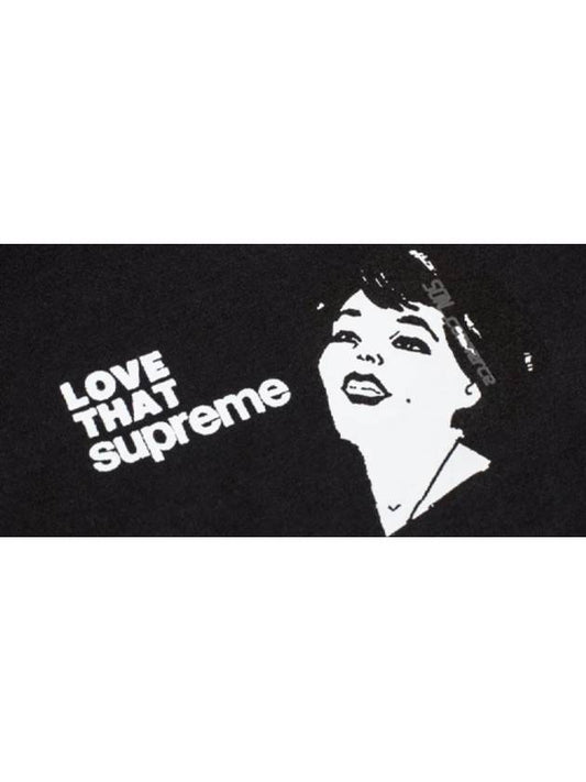 Love That Tee Black Supreme - SUPREME - BALAAN 2