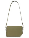 Cut-out edge shoulder bag green ash - LECHROMAQI - BALAAN 8