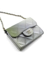 CH Classic Gradient Chain Card Wallet Silver CH21WT070SV55 - CHANEL - BALAAN 4