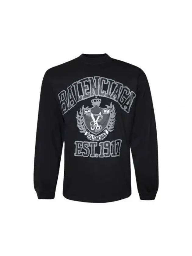 DIY College Sweatshirt Black - BALENCIAGA - BALAAN 2