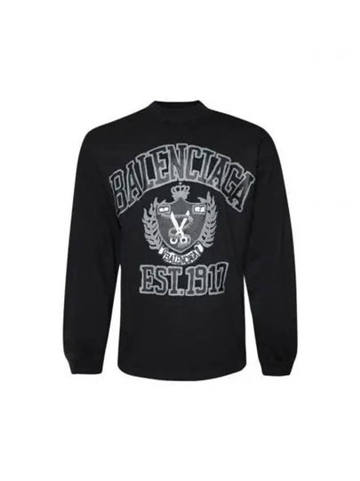 DIY College Sweatshirt Black - BALENCIAGA - BALAAN 2