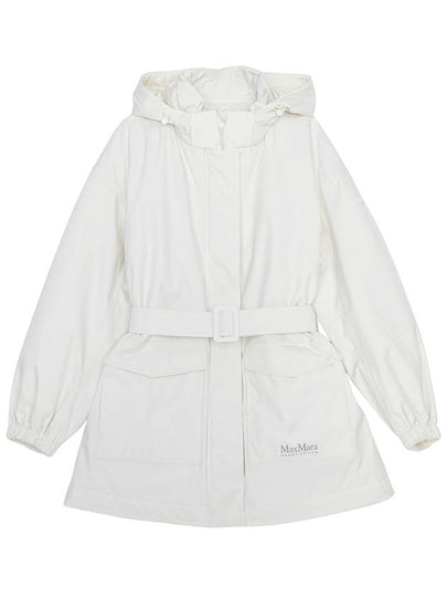 Circolo Hooded Padding White - MAX MARA - BALAAN 2