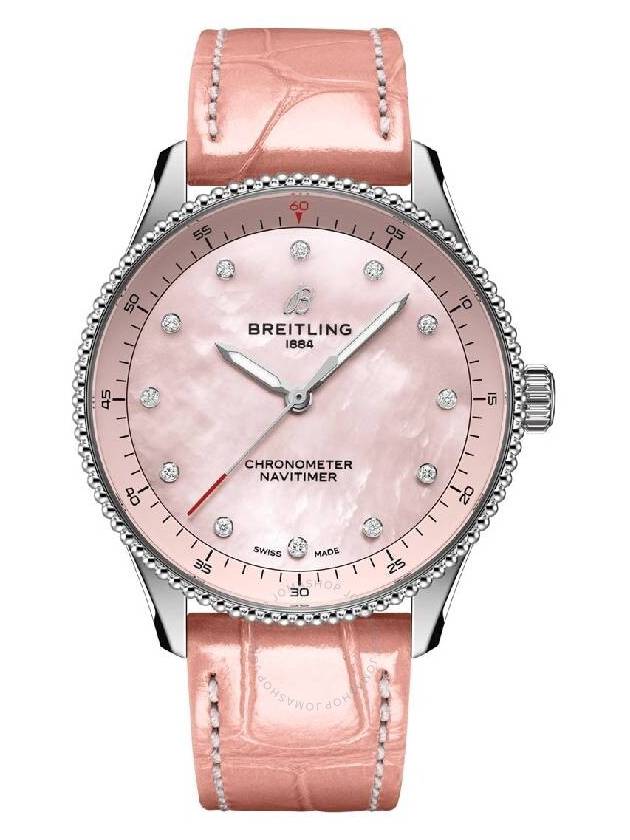 Breitling Navitimer Quartz Diamond Ladies Watch A77320D91K1P1 - BREITLING - BALAAN 1