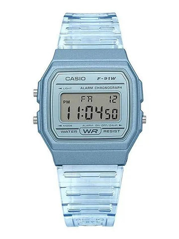 Watch F 91WS 2DF transparent retro urethane watch - CASIO - BALAAN 1