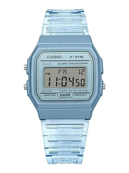 Watch F 91WS 2DF transparent retro urethane watch - CASIO - BALAAN 1