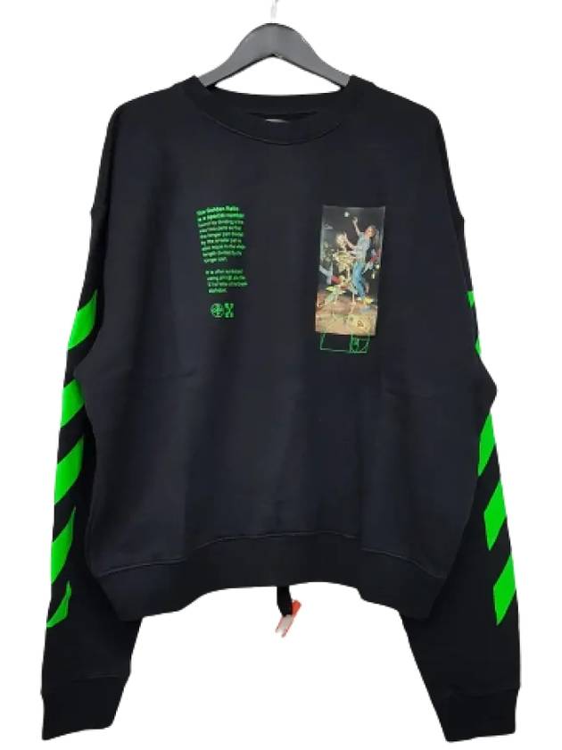 Men's Pascal Painting Sweatshirt Black - OFF WHITE - BALAAN 3