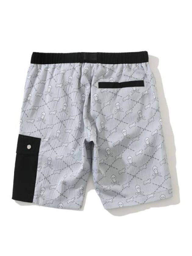 Golf Wear Men s Shorts MLM 3A AT09 WHITE - MARK & LONA - BALAAN 3