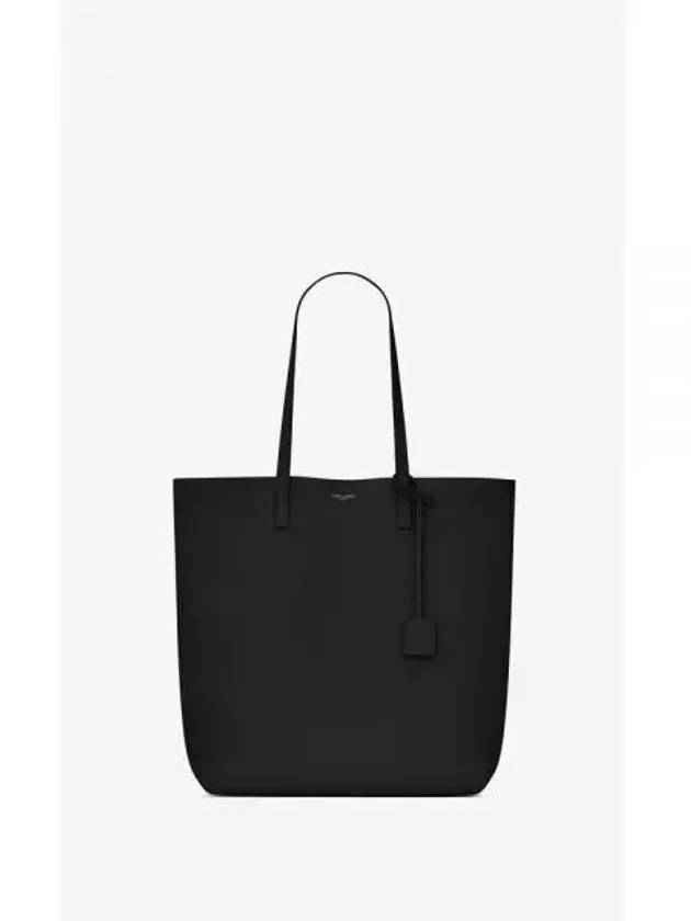 North South Shopping Tote Bag Black - SAINT LAURENT - BALAAN 2