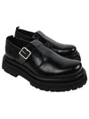 round toe loafers black - AMI - BALAAN.