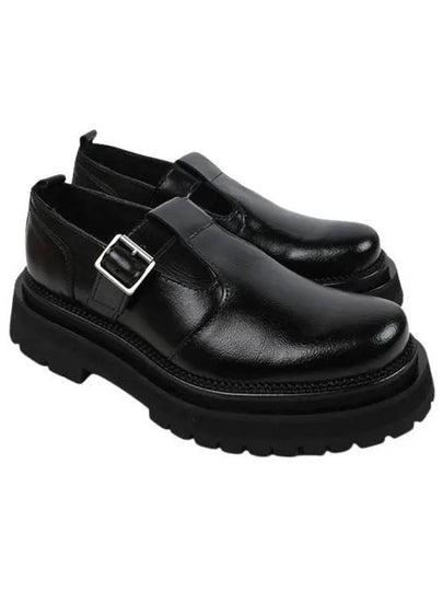 Round Toe Loafers Black - AMI - BALAAN 2