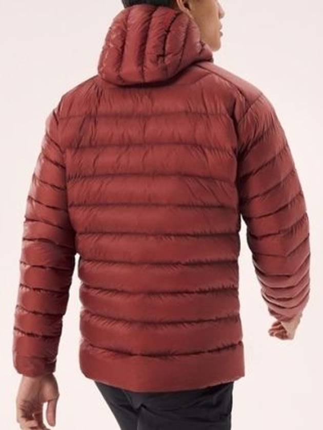 Cerium Logo Hooded Padding Red - ARC'TERYX - BALAAN 4