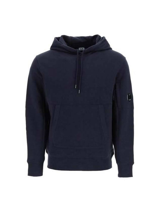 Lens Wappen Hoodie Navy - CP COMPANY - BALAAN 1