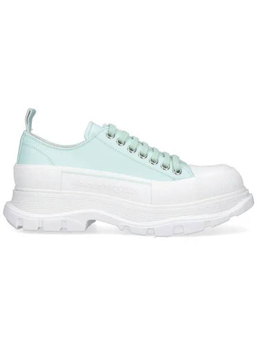 Tread Slick Low Top Sneakers Light Blue - ALEXANDER MCQUEEN - BALAAN 1