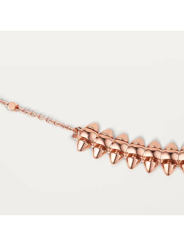 Clash De Small Necklace Rose Gold - CARTIER - BALAAN 3