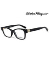 Square Frame Eyeglasses Black - SALVATORE FERRAGAMO - BALAAN 2