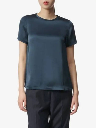 Max Mara Rebecca short sleeve t shirt dark navy 91660139600006 - S MAX MARA - BALAAN 1