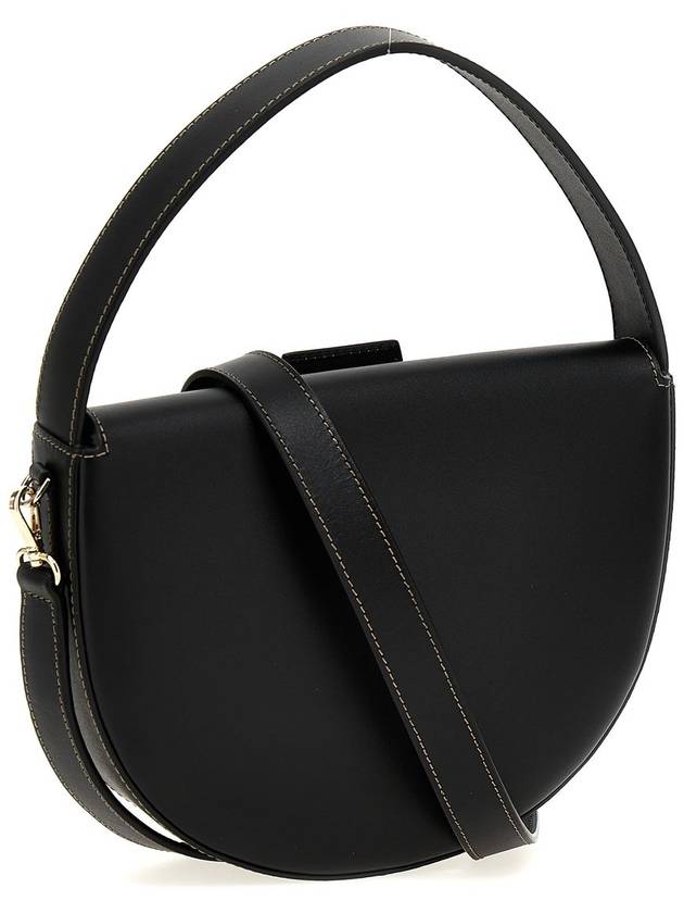 Le Pocket Small Smooth Leather Hobo Cross Bag Black - A.P.C. - BALAAN 3