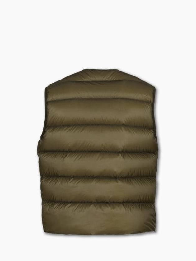 Lens Detail Zip-Up Quilted Vest Green - CP COMPANY - BALAAN 3