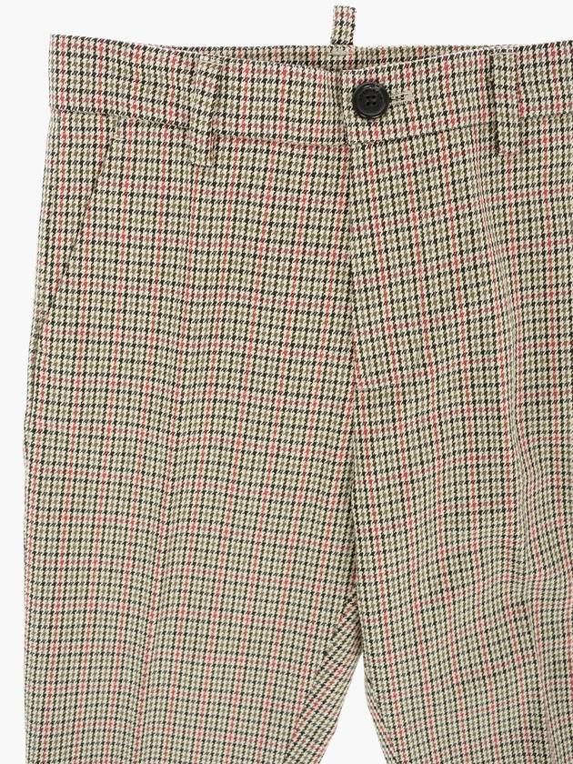 houndtooth check pants - DSQUARED2 - BALAAN 3