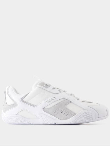 Sneakers - Versace - Leather - White - VERSACE - BALAAN 1