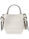 Musubi Micro Leather Shoulder Bag White - ACNE STUDIOS - BALAAN 4