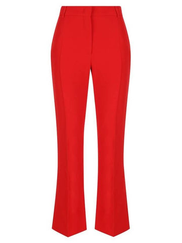 Valentino Garavani Trousers Red - VALENTINO - BALAAN 1