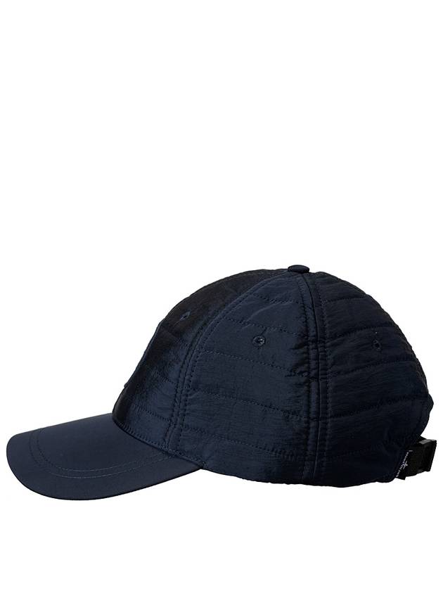 Nylon Metal 6 Panel Ball Cap Navy - STONE ISLAND - BALAAN 4