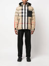 Check Reversible Hooded Padding Beige - BURBERRY - BALAAN 2