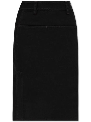 Denim H-Line Skirt Black - LEMAIRE - BALAAN 1