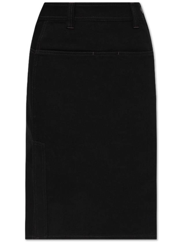 Denim H-Line Skirt Black - LEMAIRE - BALAAN 1