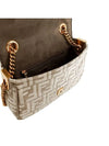 FF Motif Baguette Shoulder Bag Beige - FENDI - BALAAN 5